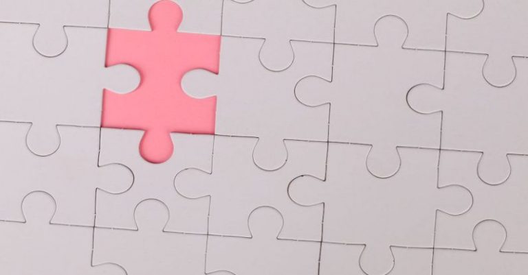 Jigsaw Blades - Pink Jigsaw Puzzle Piece